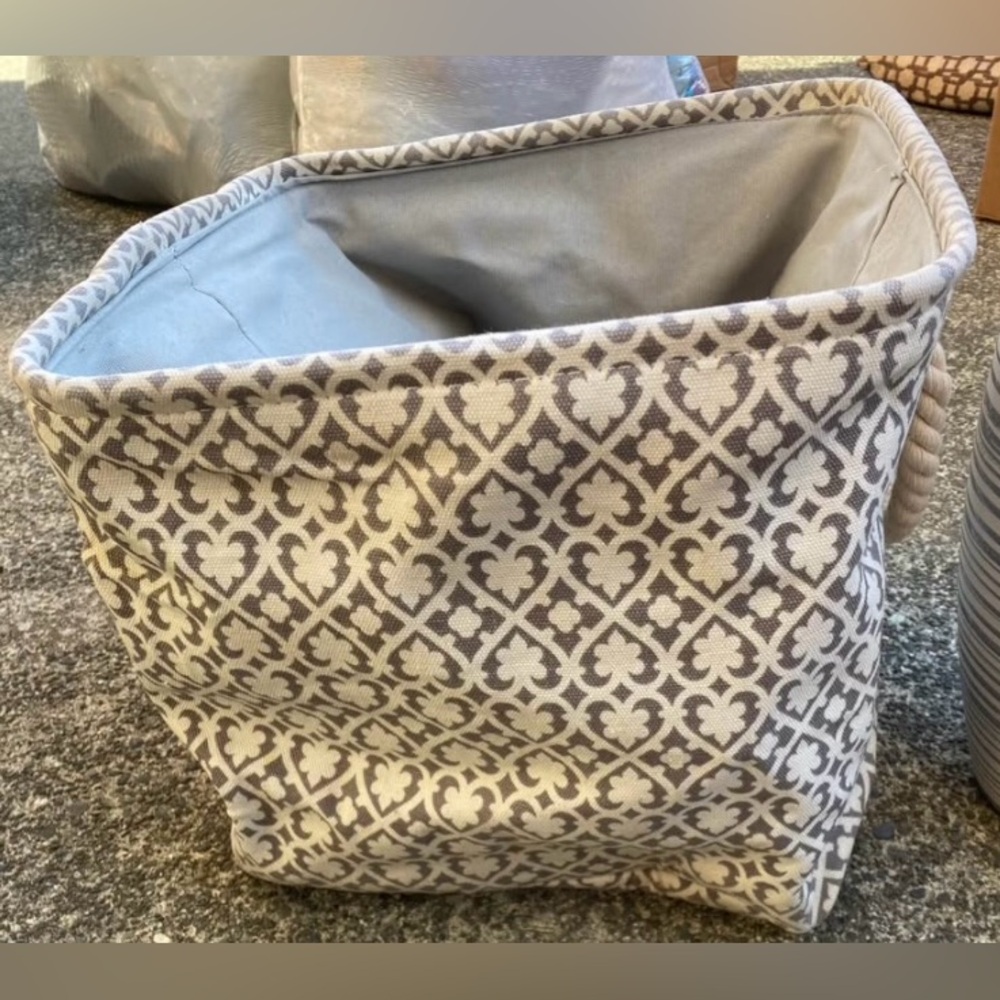 3 Fabric Storage Bin